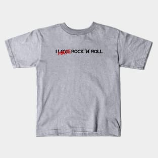 Love Hate Rock n Roll Kids T-Shirt